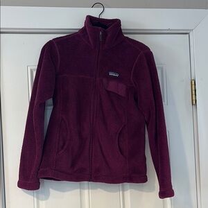 Patagonia Maroon Fleece Jacket